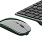 Wireless Bluetooth Keyboard Mouse Triple Modes Rechargeable For Tablet PC
