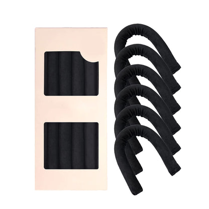 6Pcs Heatless Hair Curler for Long Medium Hair Curls