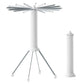 Floor Standing Clothes Drying Rack with 16 Arms Foldable Laundry Drying Rack
