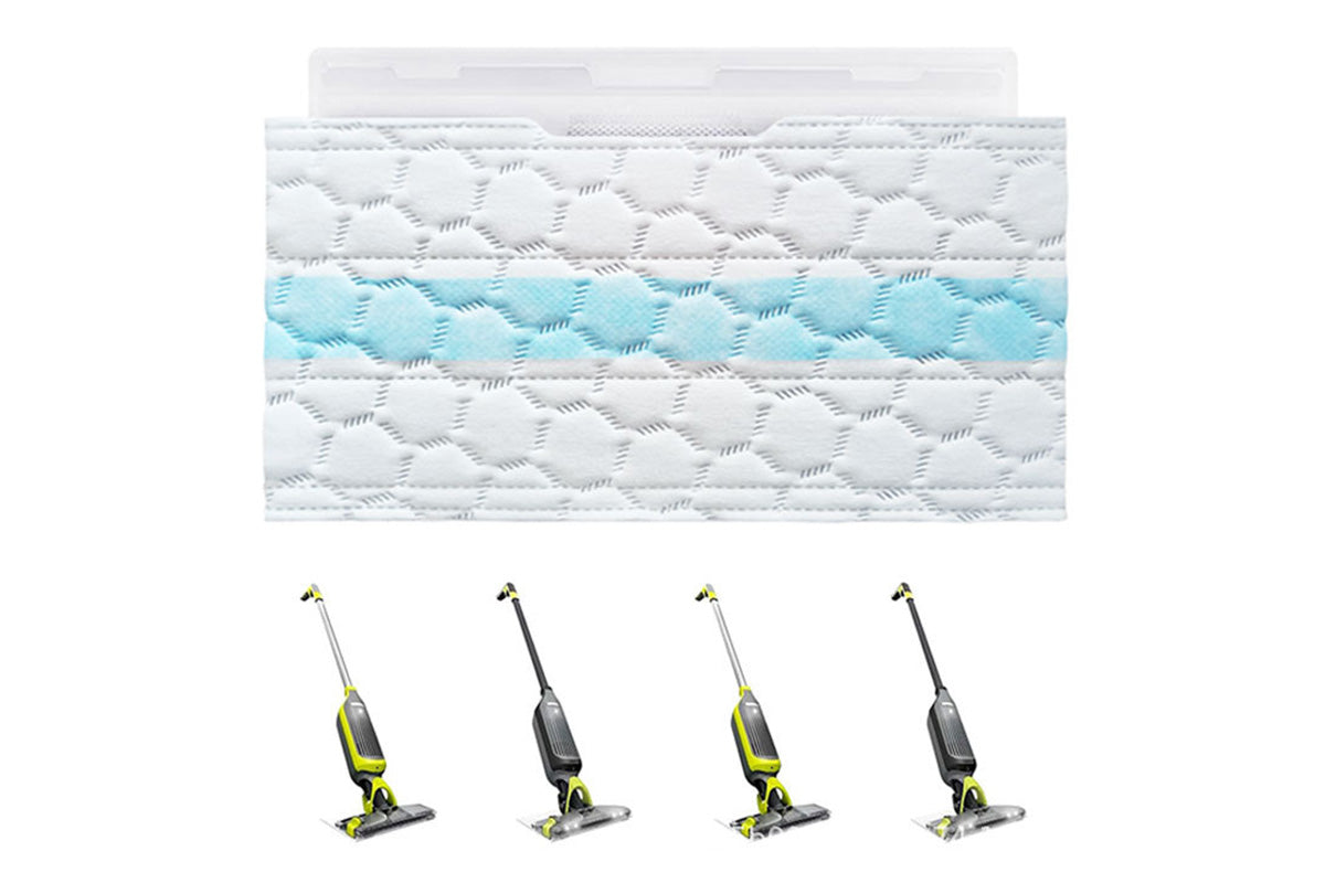 10 PCS Replacement Cleaning Pads for Shark Vac Mop VM200 VM252 for Hard Floors