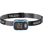 Rechargeable LED Headlamp Water-Resistant Motion Sensor Head Torch-Black and blue