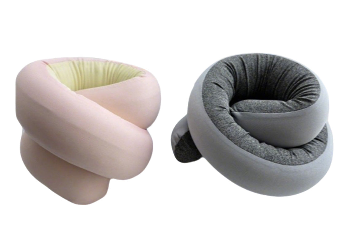 360 Degrees Twistable Memory Foam Neck Support Pillow Adjustable Travel Pillow