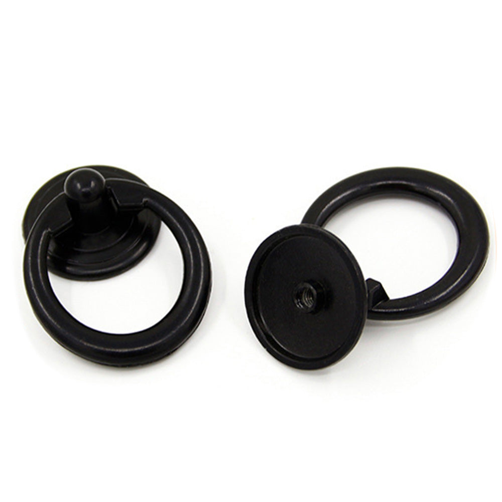 8 Pack Round Cabinet Knobs Zinc Alloy Drawer Pull Handles for Furniture