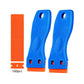 Plastic Razor Blade Scraper with 2Pcs Scraper Tool and 100Pcs Plastic Blades Cleaning