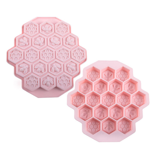 19 Cell Silicone Honeycomb Cake Ice Mould