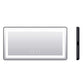 Car Sun Visor Vanity Mirror with 3 Light Modes Travel Makeup Mirror for Truck SUV