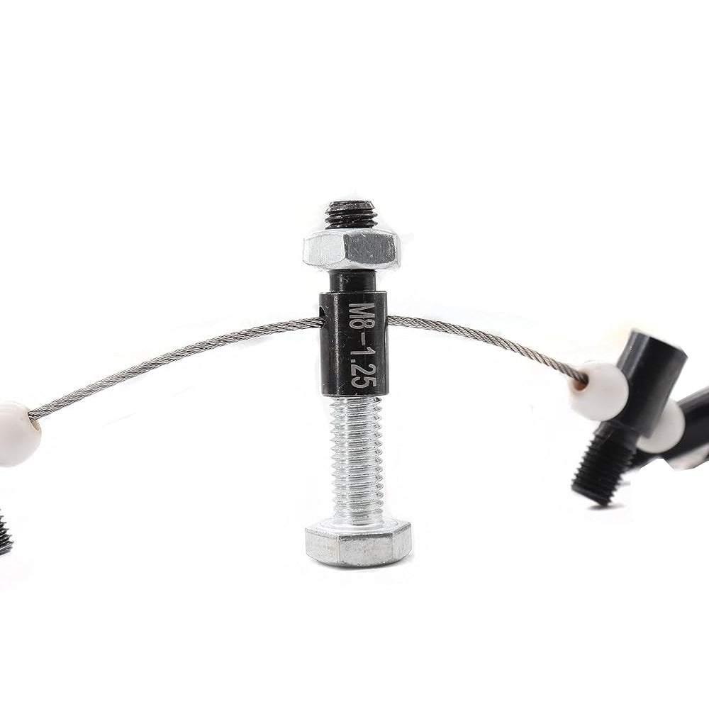 Nuts Bolts Thread Checker with 26 Male Female Gauges Include 14 Inch and 12 Metric