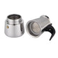 Coffee Maker Moka Percolator Espresso Latte Stainless Steel Pot
