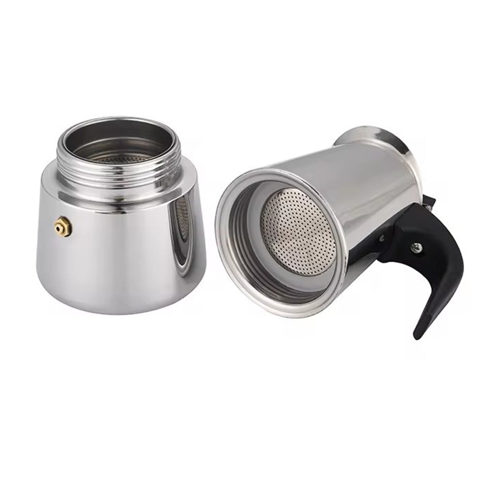Coffee Maker Moka Percolator Espresso Latte Stainless Steel Pot