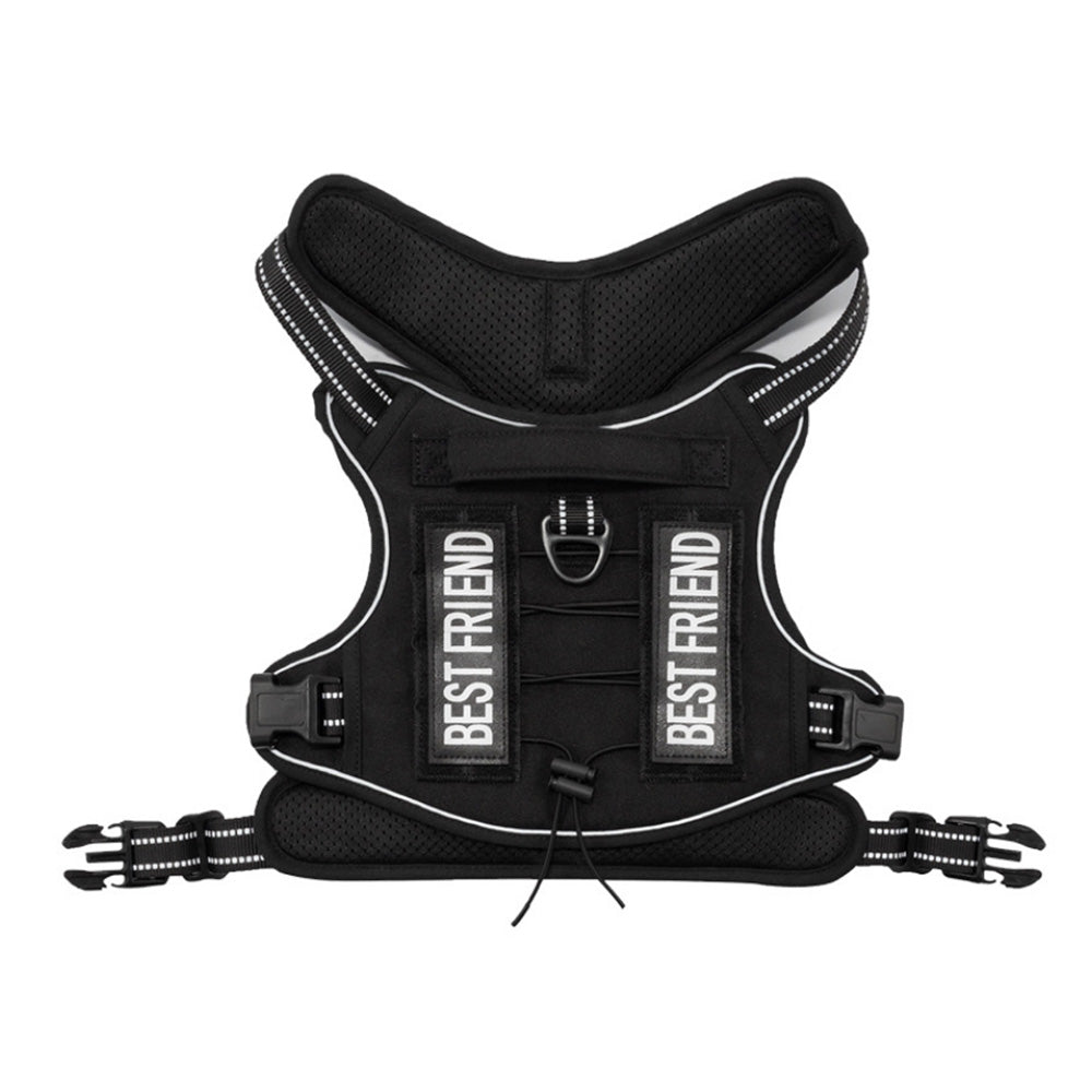 Tactical Dog Harness with Handle Reflective No Pull Military Working Vest