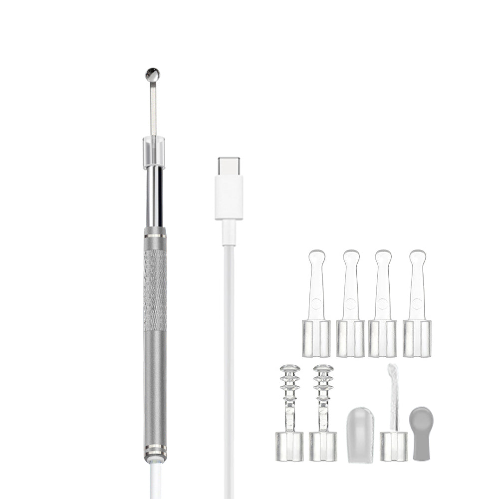 Ear Wax Removal Endoscope Earwax Remover Tool Ear Camera Ear Otoscope with 6 LED Lights