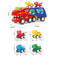Dinosaur Toys Dinosaur Trucks for 4 Years with 4 Small Pull Back Dino Cars