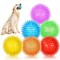 6Pcs Squeaky Dog Toy Balls Floating Dogs Pool Balls Interactive Fetch Toys for Puppy