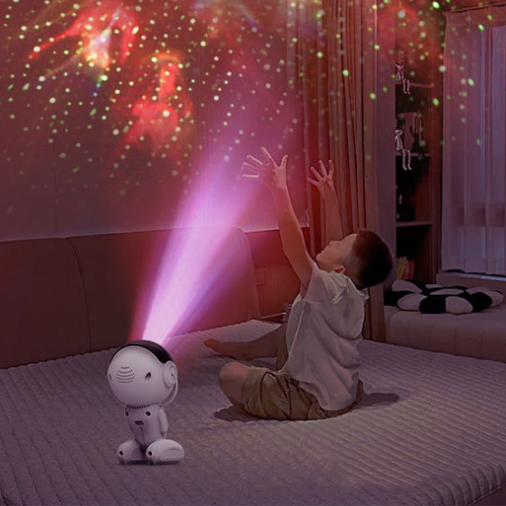 Astronaut Robot Star Galaxy Projector Starry Nebula Ceiling Projector