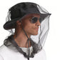 Outdoor Mosquito Head Net Fine Mesh Face Protector for Fishing Hiking Camping