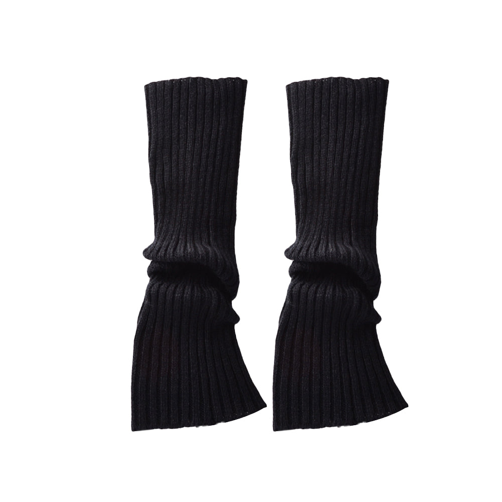 The 80s Ribbed Knitted Long Socks for Women