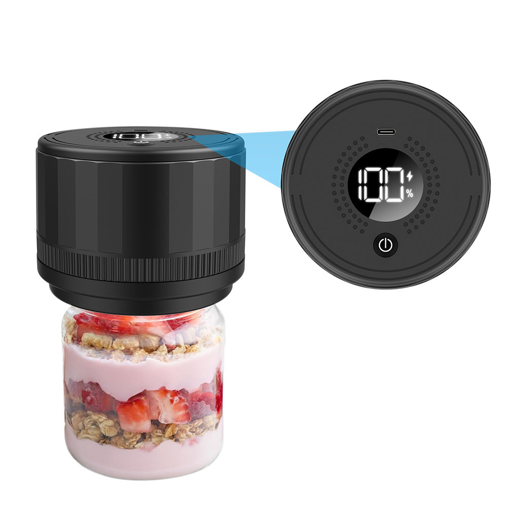 Mason Jar Vacuum Sealer Kit Electric for Food Storage and Preservation