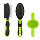 2PCS Pet Grooming Tools Pet Bath Brush Deshedding Dog Brush Suitable For Dogs Cats and Horses