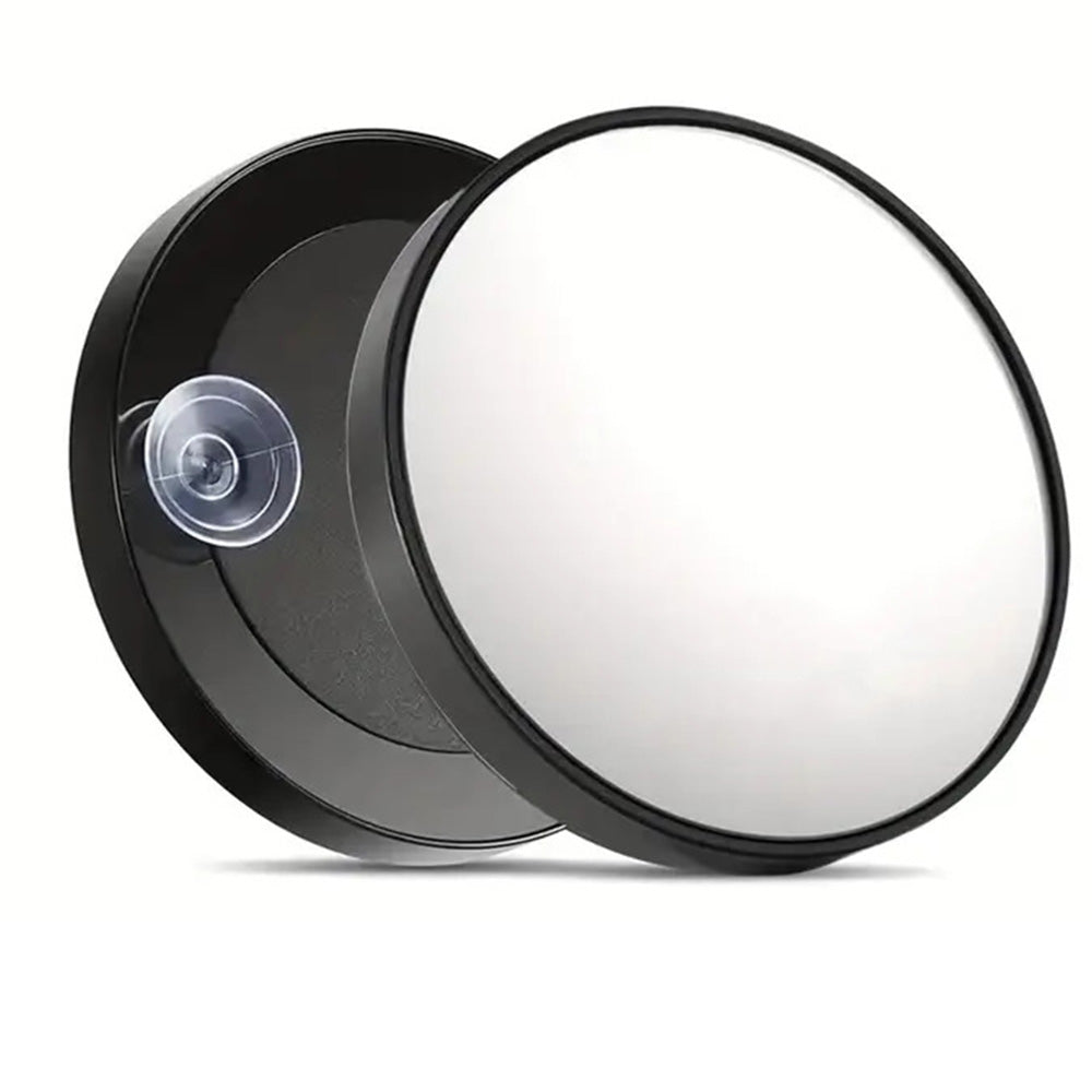 Magnifying Mirror Round Suction Cup Magnifier with Tweezers