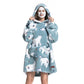 Hooded Blanket Hoodie Ultra Plush Comfy Sweatshirt Fleece-Style 2