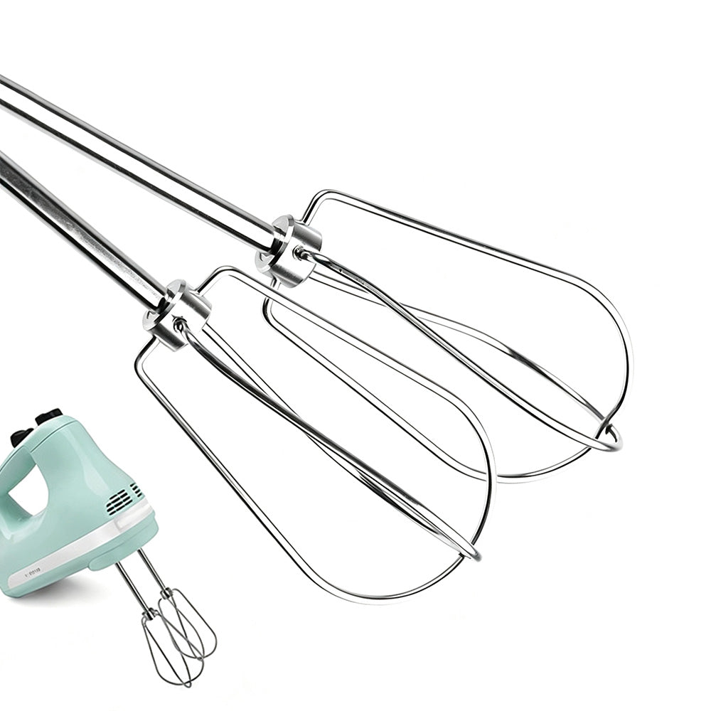 2 Pcs Mixer Beaters Compatible With KitchenAid W10490648 KHM2B
