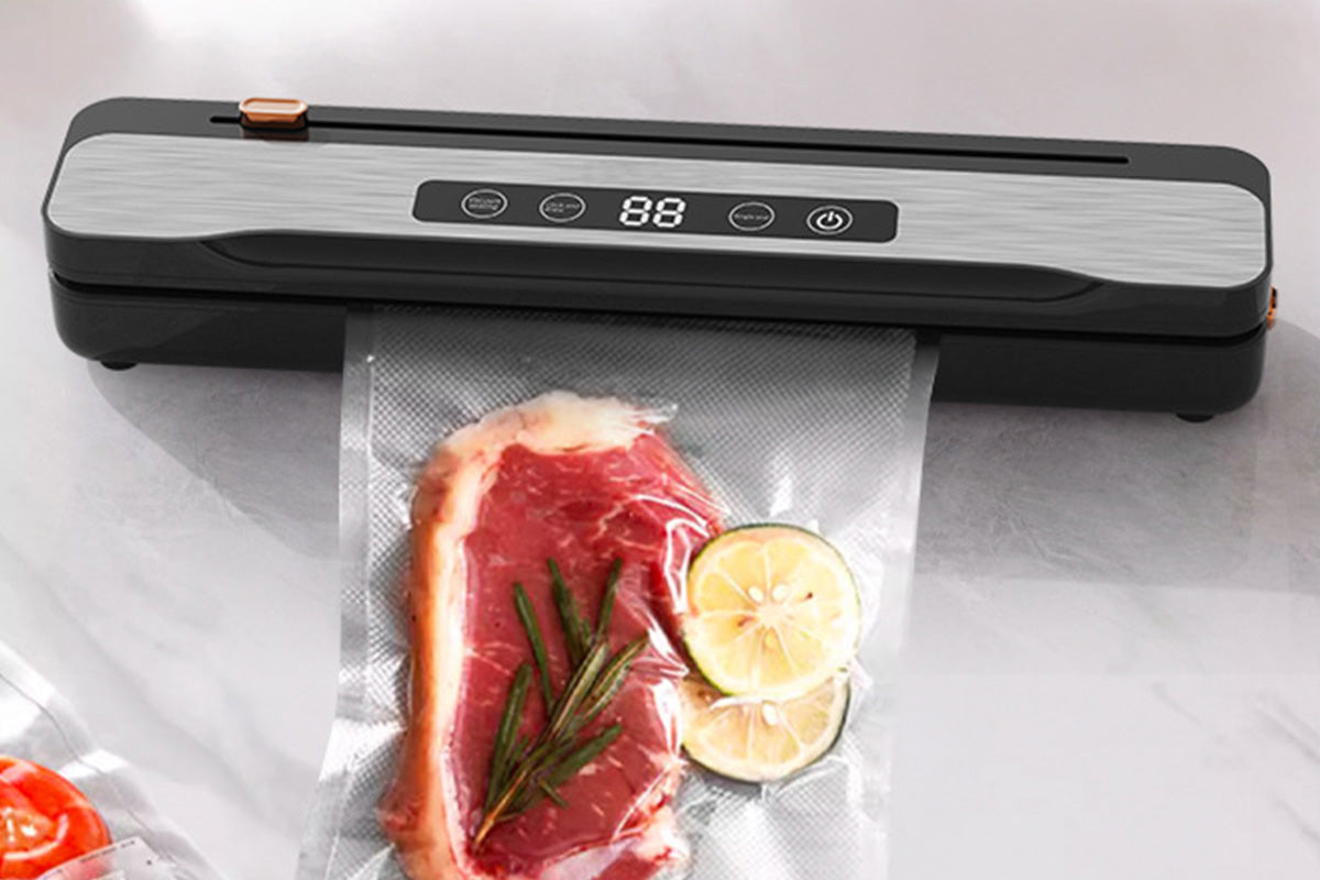 Food Vacuum Sealer Sealing Machine With Cutter Device