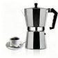 Moka Pot 450ml 9 Cup Aluminum Octagonal Stovetop Coffee Maker