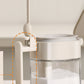 Glass Salt Container with Lid Spoon Condiment Jar Spice Container Seasoning Box
