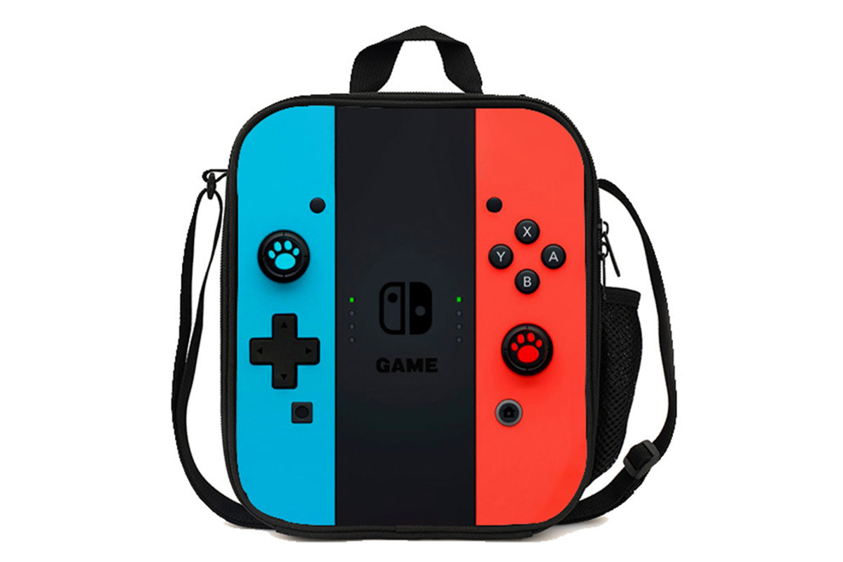 3Pcs Set School Backpack with Leakproof Lunch Box and Pencil Case for Teens