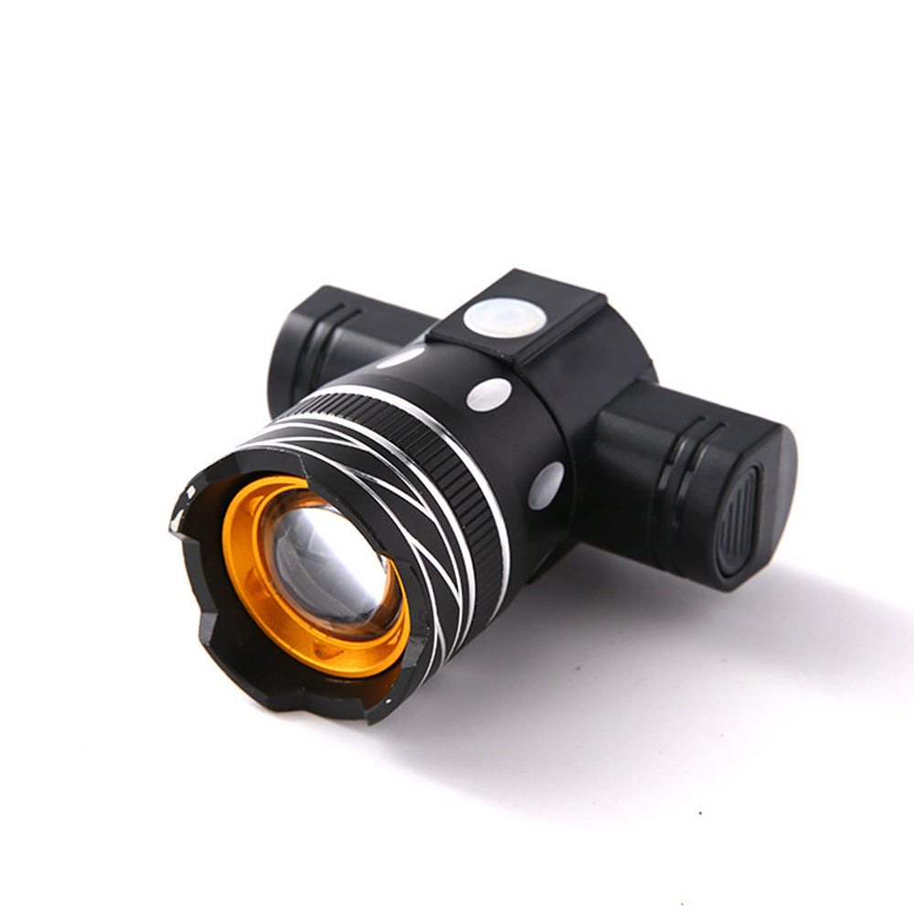 Rechargeable T6 MTB Bicycle LED Front Headlight with USB Cable