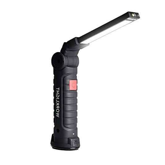 LED Rechargeable Work Light with Adhesive Base and 360 Degree Rotation