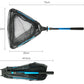 Foldable Fishing Net Aluminum Handle for Steelhead Salmon Fly Kayak Catfish Bass
