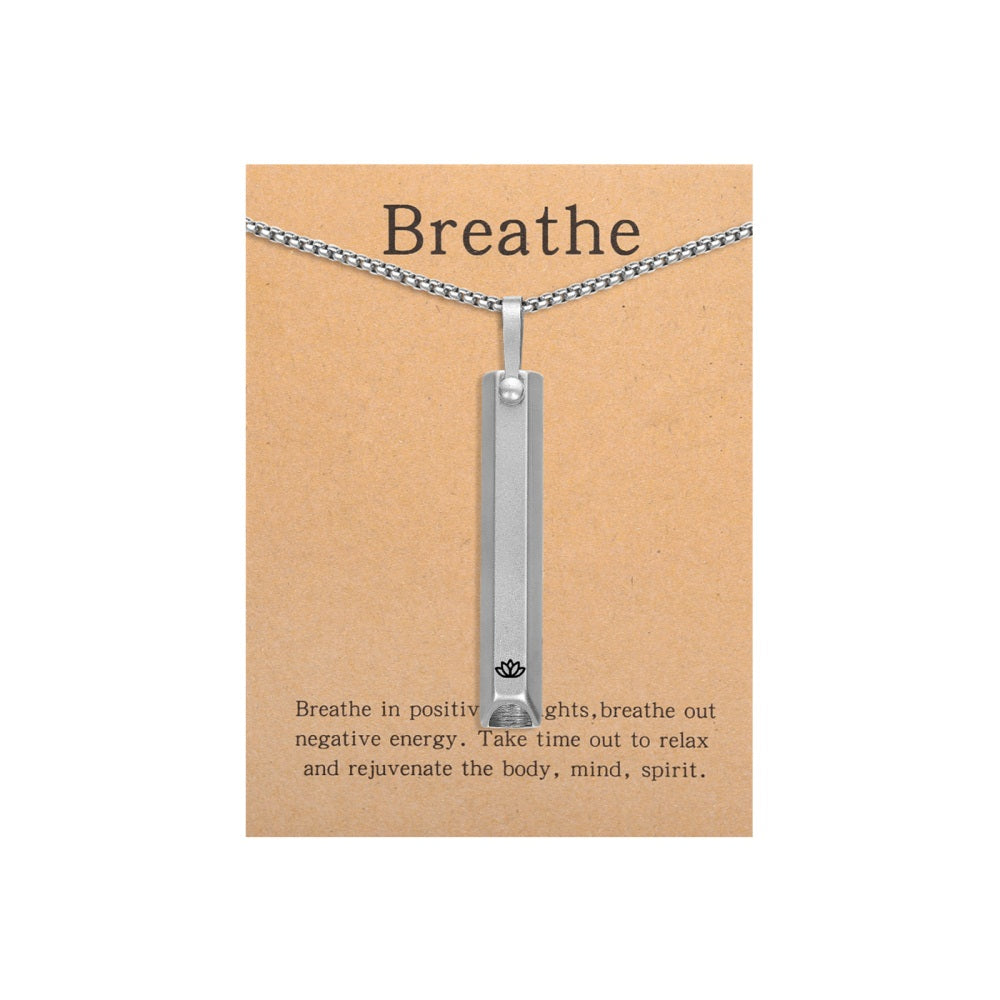 Breathlace Necklace Anxiety Stress Reduction Necklace
