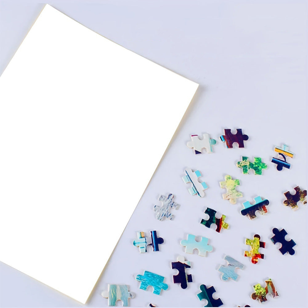 10PCS Puzzle Glue Sheets Clear Puzzle Saver Peel and Stick for 1000 Piece Puzzles
