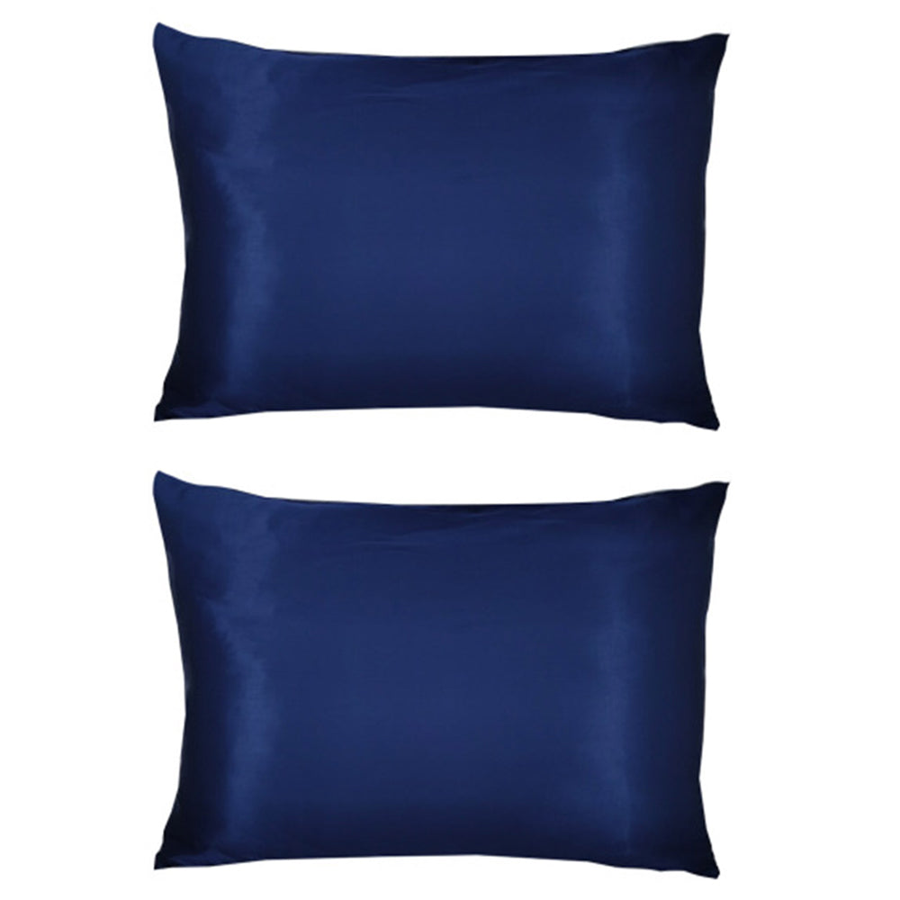 2Pcs Both Sides 16Mome Mulberry Silk Soft Pillowcases