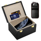 Carbon Fiber RFID Car Key Case & Anti-Theft Pouch Set