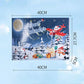 Christmas Calendar 24 Days of Wooden Brain Teaser Puzzles Toys Kit