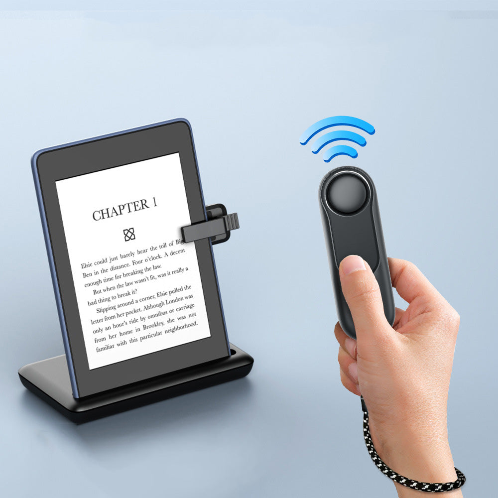 Remote Control Page Turner For Kindle iPad iPhone Accessories For Hands-Free Reading