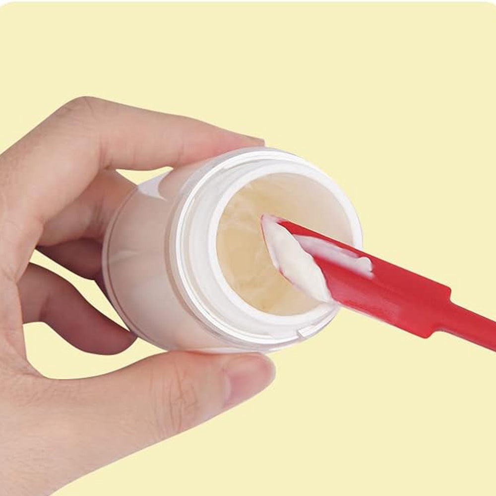 3Pcs Mini Spatula Silicone Spatula Set for Cosmetic Bottle and Kitchen Jar