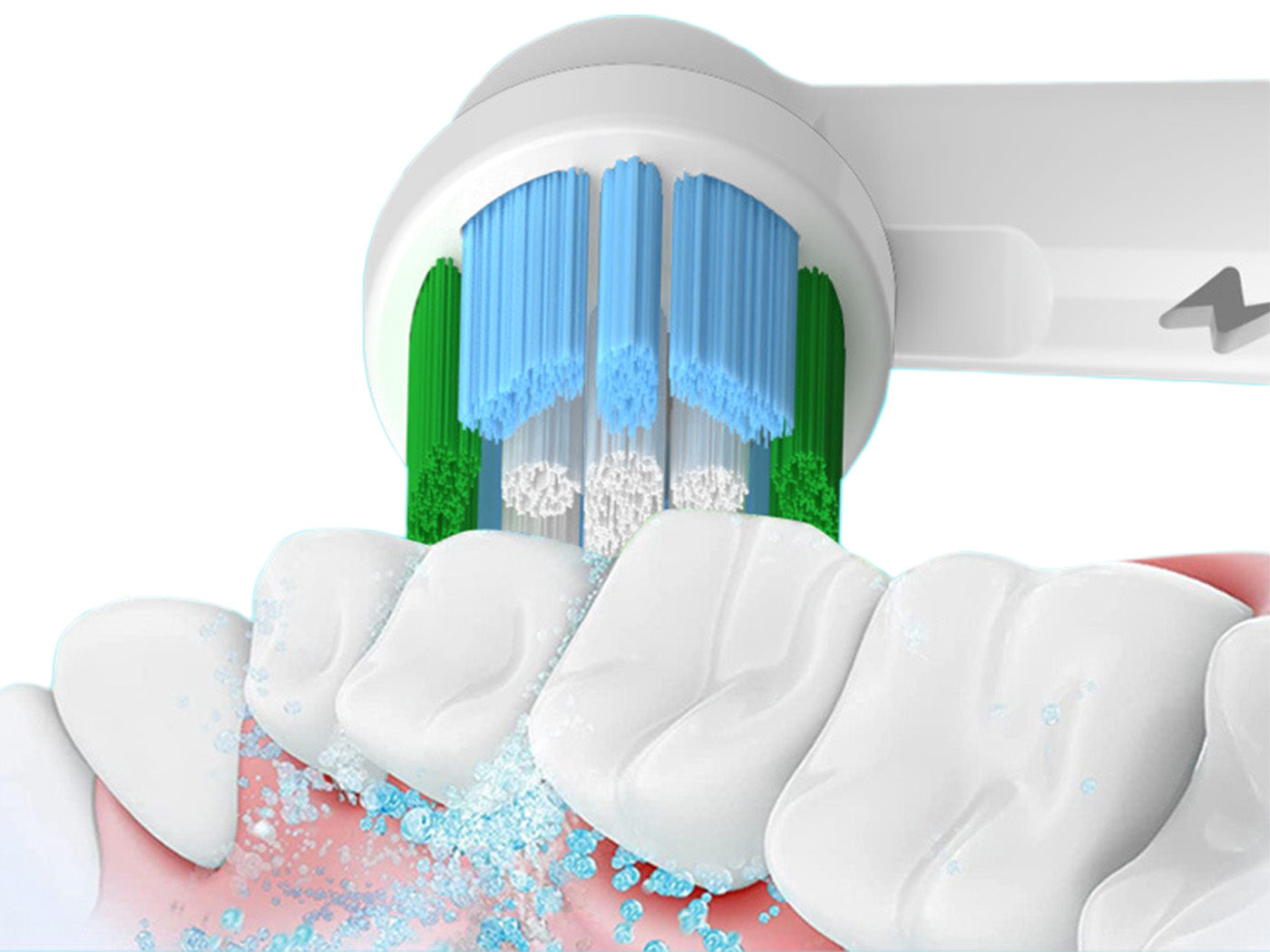 10Pcs Electric Toothbrush Replacement Brush Heads Refill for Oral B Braun