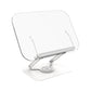Adjustable Book Stand for Reading with 360 Degree Rotating Base and Page Clips