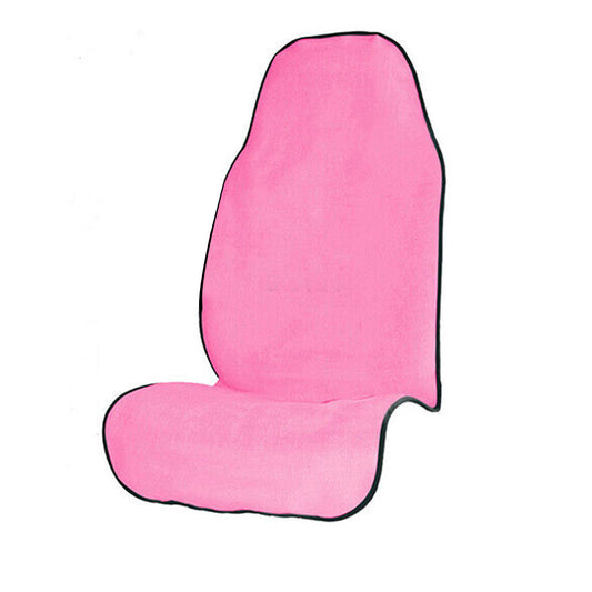Car Front Seat Cover Sports Sweat Towel-Pink