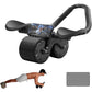 Fitness Ab Roller Wheel with Elbow Support Phone Holder for Home Gym