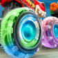Monster Truck Toy Light-Up Cars Wheels Toy Car Press and Go Cars