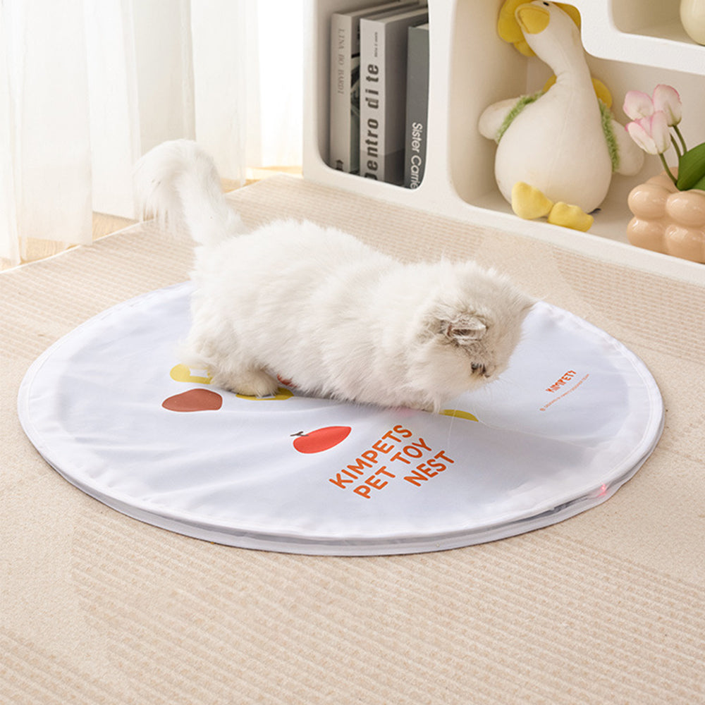 Play Mat Mouse Puzzle Game Fabric Teaser Hide and Seek Toy without Interactive Ball