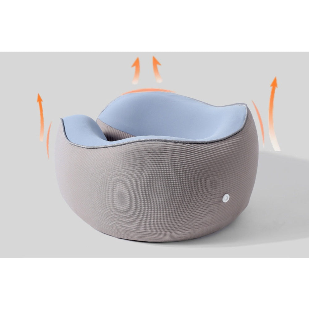 Portable Hump Detachable Neck Pillow with Storage Bag