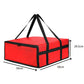 Large Foldable Insulated Pizza Cake and Food Delivery Bag