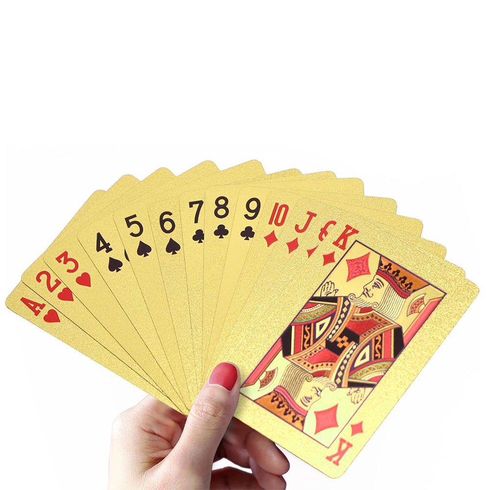 Waterproof Playing Cards Deck of Cards Gift Poker Cards for Party BBQ
