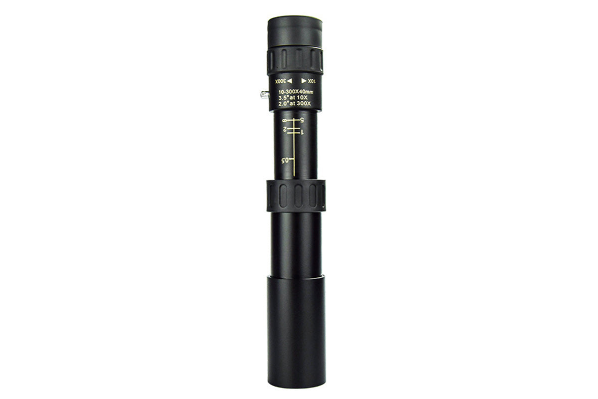Zoom Lens for iPhone Android 10-300x40mm Monocular Telescope for Bird Watching