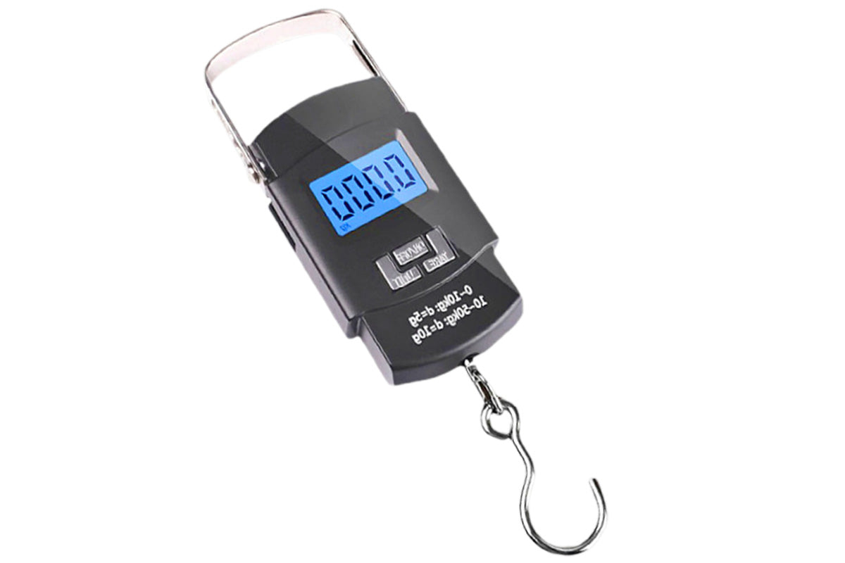 Portable LCD Digital Fishing Scale With Handle Hanging Weighing Scale Fishing Gear